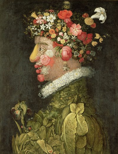 Spring by Giuseppe Arcimboldo